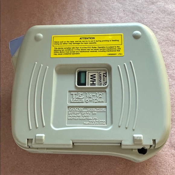 Brother P-touch 1180 Blue and Gray Label Maker - Picture 2 of 5